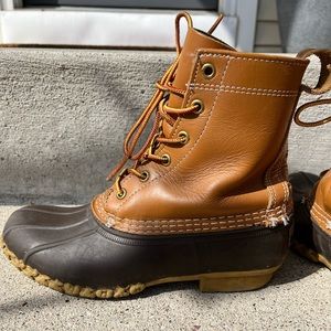 LL Bean 8” Bean Boots-size 6